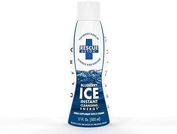 Rescue Detox ICE 17 oz Blueberry by Rescue Detox