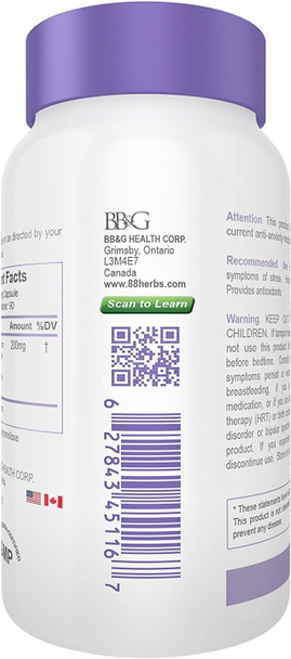 Rhodiola Rosea Organic Tibetan Premium Grade 3.5% Rosavin & 2.5% Salidroside 90 Vegetarian Caps (200 mg) - Reduce Stress & Increase Energy