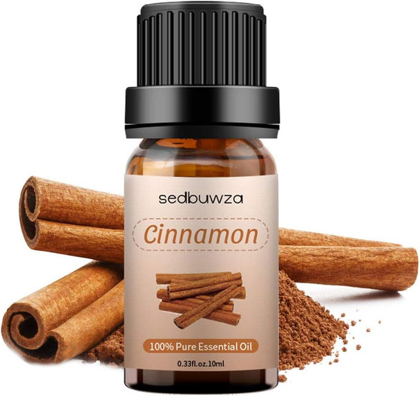 Sedbuwza Cinnamon Essential Oil Natural 100% Pure Organic Aromatherapy Mothers Day Gifts Oils for Massage Diffuser Skin Hair Care Sedbuwza Cinnamon Essential Oil Natural 100% Pure Organic Aromatherapy Mothers Day Gifts Oils for Massage Diffuser Skin Hair Care
