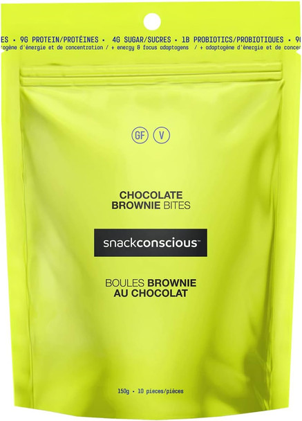 SNACK CONSCIOUS Chocolate Brownie Bites 150g