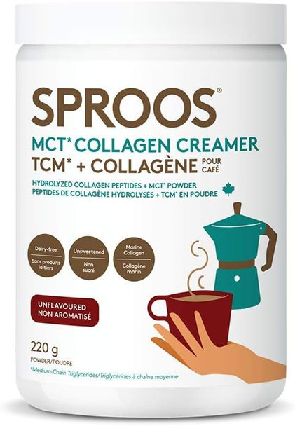 SPROOS MCT Collagen Creamer 220 g