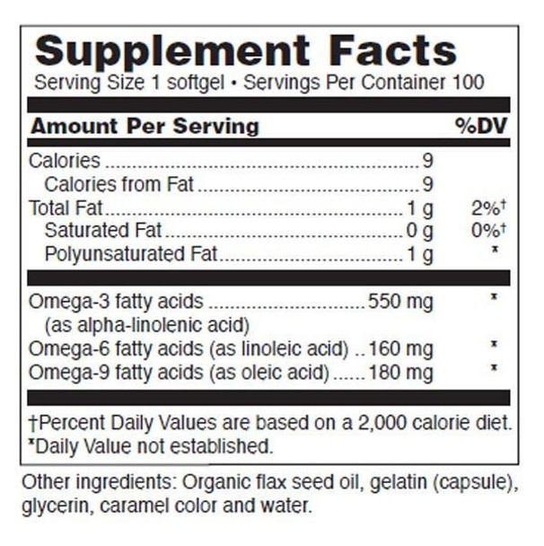 Douglas Laboratories Flax Seed Oil Softgels