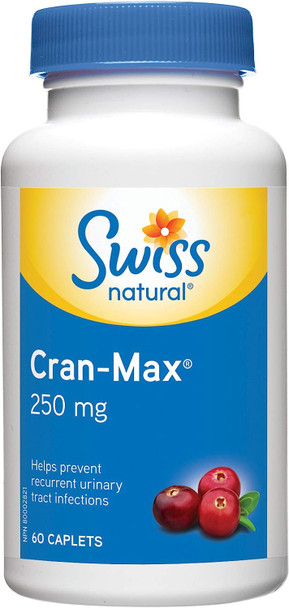 Swiss Natural Cran-Max 250mg Caplet 60