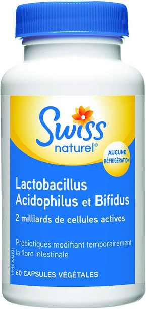 Swiss Natural Lactobacillus Acidophilus & Bifidus