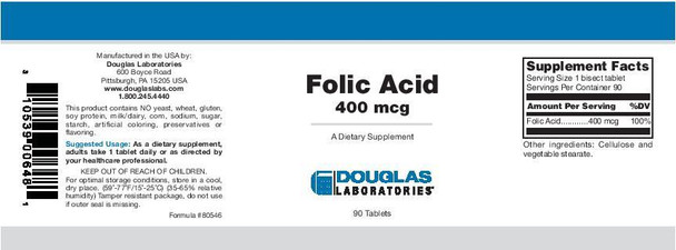 Douglas Laboratories Folic Acid