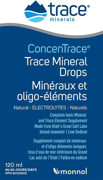 Trace Minerals Research Concentrace, 120ml