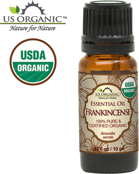 US Organic 100% Pure Frankincense Essential Oil - USDA Certified Organic