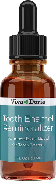 Viva Doria Natural Tooth Enamel Remineralizer Liquid, 1 Fl Oz (30 mL)