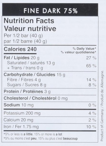 Vivani Vivani Fine Dark 75% 80 gramRed Chocolate