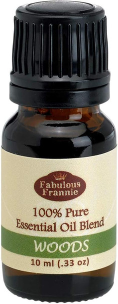 Woods Pure Essential Oil Blend 10ml - A perfect blend of Cedarwood, Cypress and Pine Essential Oils.