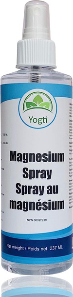 Yogti Magnesium Spray, 237ml