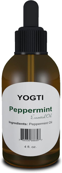 Yogti Peppermint Essential Oil, 120 milliliter