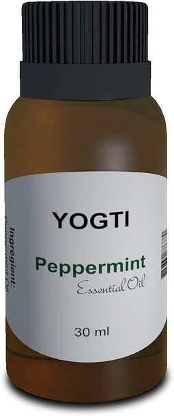 Yogti Peppermint Essential Oil, 30 milliliter