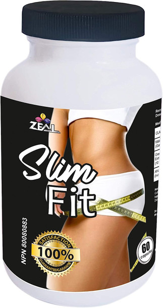 Zeal SlimFit, 60 Capsules, 1 Month supply