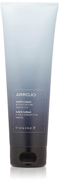 ARROJO ReNEW CoWash Cleansing Conditioner (8.0 Oz)  Co Wash Hair Conditioner for Luster, Shine & Softness  Deep Conditioner for Dry Damaged Hair  Vegan, Sulfate Free Conditioner for All Hair Types