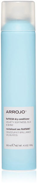 ARROJO ReFresh Dry Conditioner (4.5 oz)  Weightless Leave in Conditioner Spray for Soft, Silky Hair  Spray Conditioner Fights Frizz, Static & Restores Fullness, Paraben & Sulfate Free Conditioner