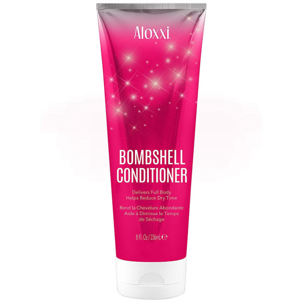 ALOXXI Bombshell Conditioner Reduces Drying Time and Nourishes without Weighing Hair Down with Quartz Dust, Sugar Starch & Bombshell Boost, 8 fl. oz.