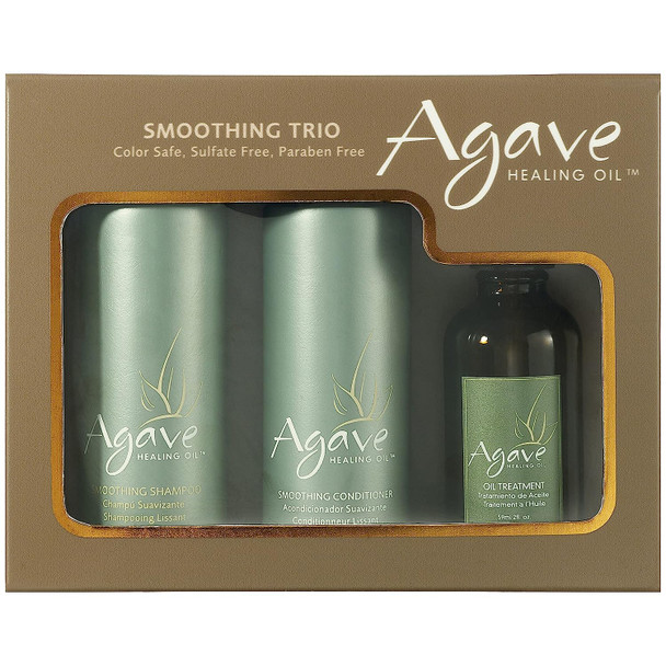 Agave Agave Smoothing Trio, 3 Count (Pack of 1)