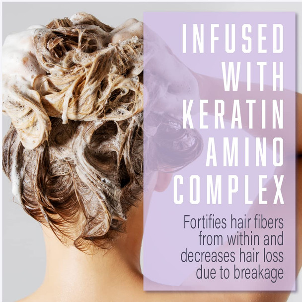 Keranique Shampoo and Conditioner Set for Hair Growth and Thinning Hair | Keratin Hair Treatment | Keratin Amino Complex, Free of Sulfates, Dyes and Parabens, 8 Fl Oz