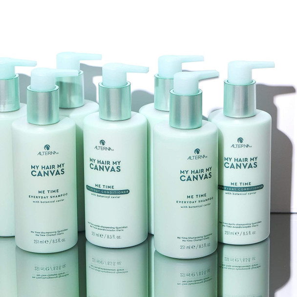 Alterna My Hair My Canvas Me Time Everyday Vegan Conditioner | Botanical Caviar, Moisturizing & Enhances Hair Shine | Sulfate Free