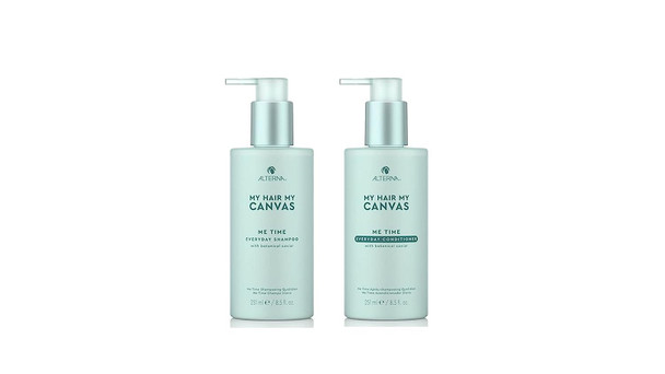 Alterna My Hair My Canvas Me Time Everyday Shampoo and Conditioner Standard Set, 8.5oz ea