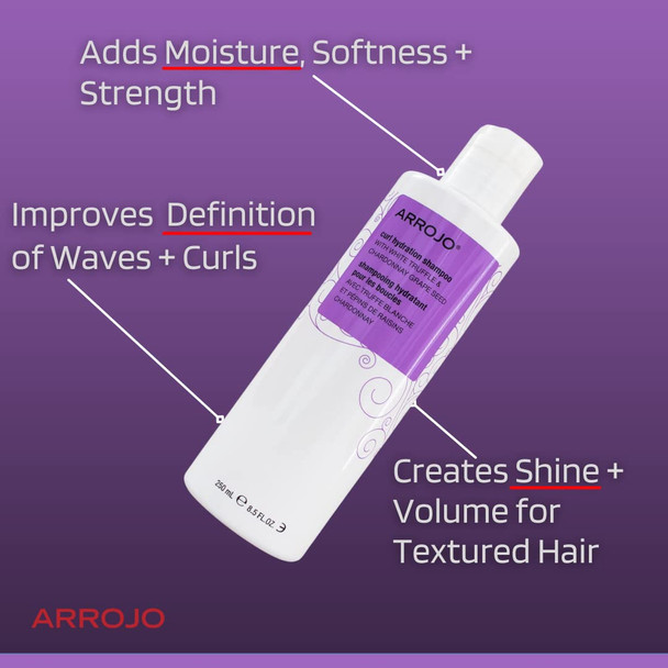 ARROJO Curl Hydration Curly Hair Shampoo