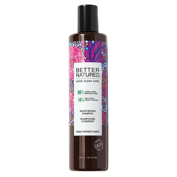 Better Natured Moisturizing Shampoo and Conditioner | Dry Hair | Moisturize, Soften, Hydrate | Vegan | Paraben Free