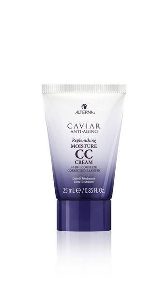 Alterna Caviar Anti-Aging Replenishing Moisture Travel Size CC Cream Hair Protectant and Treatment Cream, 0.85 fl. oz.