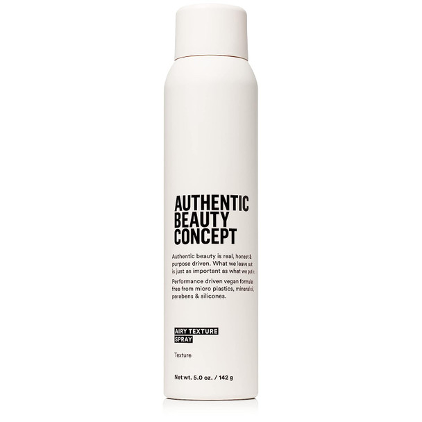Authentic Beauty Concept Airy Texture Spray | All Hair Types | Laid Back Volume | Vegan | Silicone-free | 5 oz.