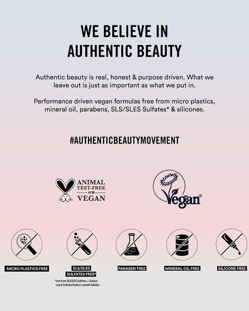 Authentic Beauty Concept Amplify Mousse | All Hair Types | Adds Light Grip to Hair | Vegan & Cruelty-free | Silicone-free | 6.7 oz.