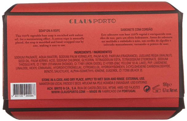 Claus Porto Musgo Real Spiced Citrus Soap For 6 Oz