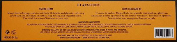 Claus Porto Chypre Body Moisturizer, Orange Amber, 3.4 Fl Oz