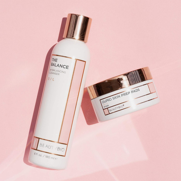 BeautyBio The Balance 6oz + Prep Pad Jar 30 Count Bundle, 1 ct. BeautyBio The Balance 6oz + Prep Pad Jar 30 Count Bundle, 1 ct.