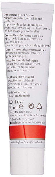 Dr. Hauschka Skin Care, Deodorizing Foot Cream, 1 fl oz Dr. Hauschka Skin Care, Deodorizing Foot Cream, 1 fl oz