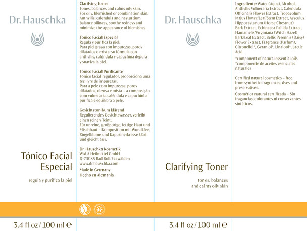 Dr. Hauschka Skin Care, Clarifying Toner, 3.4 fl oz