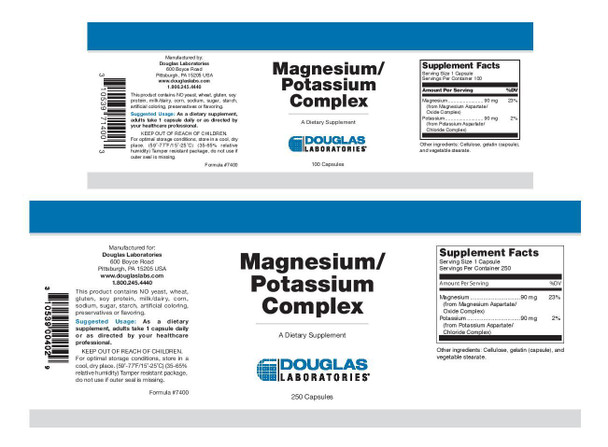 Douglas Laboratories Magnesium / Potassium