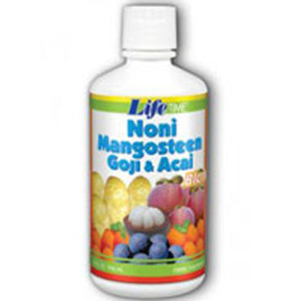 Noni Mangosteen Goji & Acai Blend 32 oz By Life Time Nutritional Specialties
