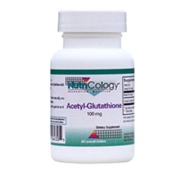Acetyl Glutathione 60 Tabs By Nutricology/ Allergy Research Group