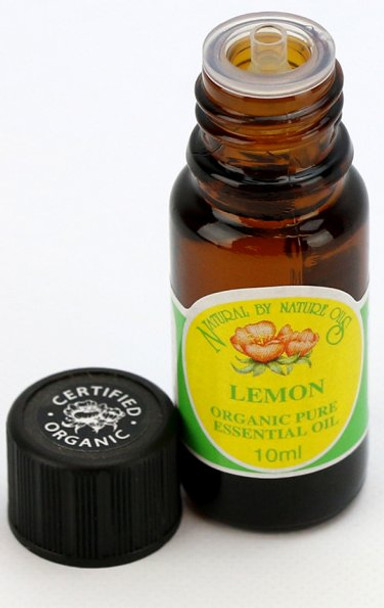 Natural By Nature Oils Lemon Essential Oil Organic 10ml