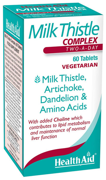 Healthaid Milk Thistle Complex 60 Vegetarian Tablets