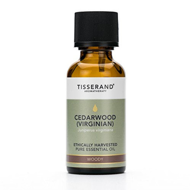 Tisserand Aromatherapy Cedarwood Virginian Ethically Harvested Essential Oil 30ml