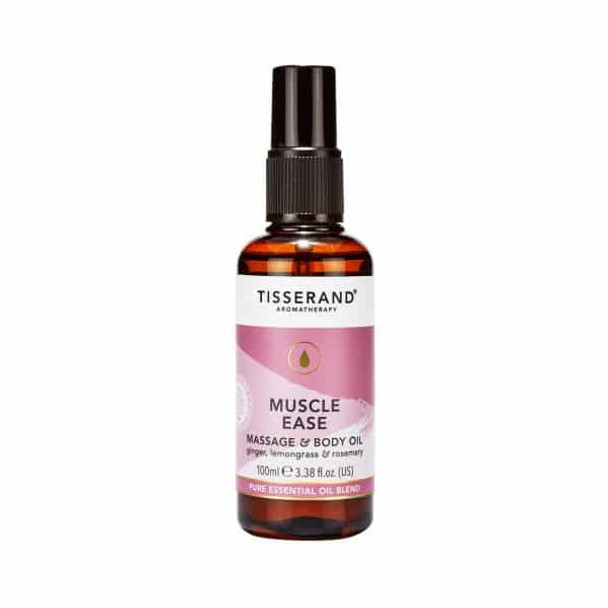 Tisserand Aromatherapy Muscle Ease Massage & Body Oil 100ml