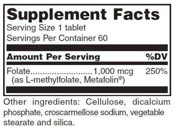 Douglas Laboratories Methyl Folate 1,000mcg