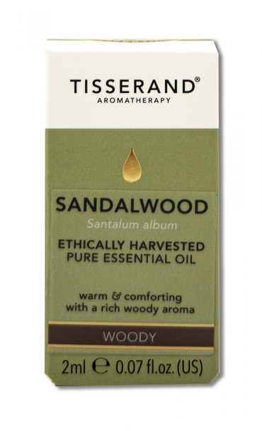 Tisserand Aromatherapy Ethically Harvested Sandalwood Essential Oil 2ml