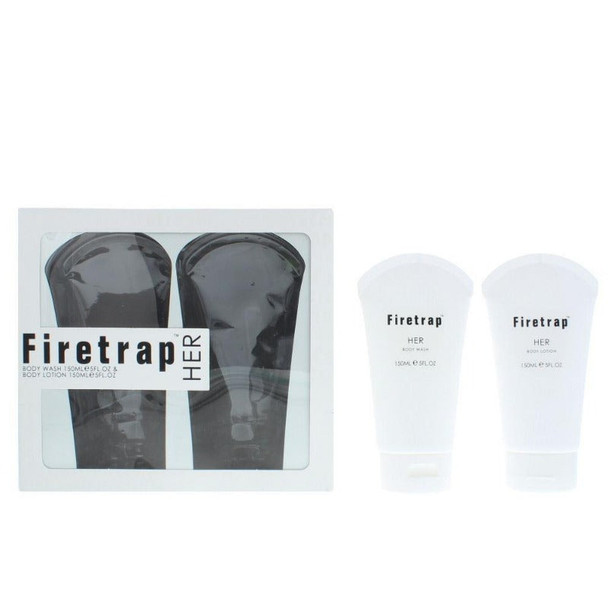 Firetrap For Her Gift Set 150ml Body Wash + 150ml Body Lotion