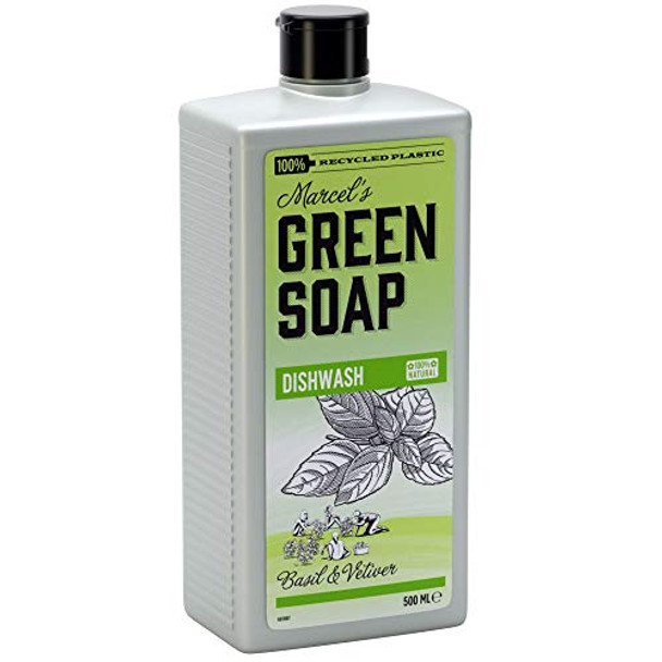 Marcel's Green Soap geen Soap Dishwash Basil & Vetiver 500ml