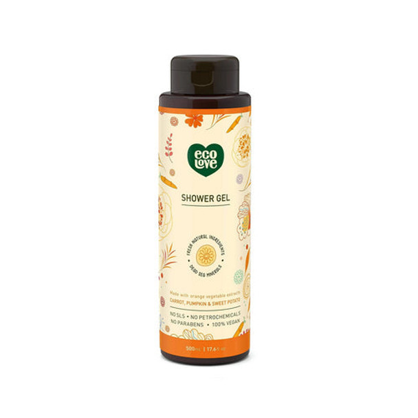 100% Vegan Shower Gel Orange 17.6 Oz By Eco Love