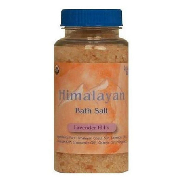 Organic Bath Salt Lavender Hills 6 Oz By Aloha Bay