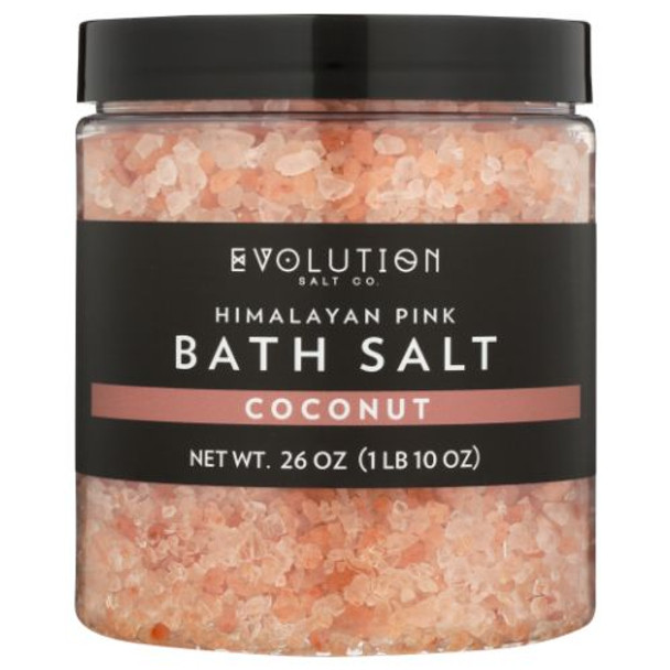 Himalayan Bath Salt Coconut 26 oz By Evolution Salt