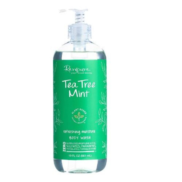 Tea Tree Mint Body Wash 19 Oz By Renpure Organics